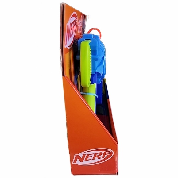 SOLD - 2x Hasbro Nerf Gun Easy Play Elite Jr Explorer Blaster with 8 Darts Toy - Picture 4 of 10